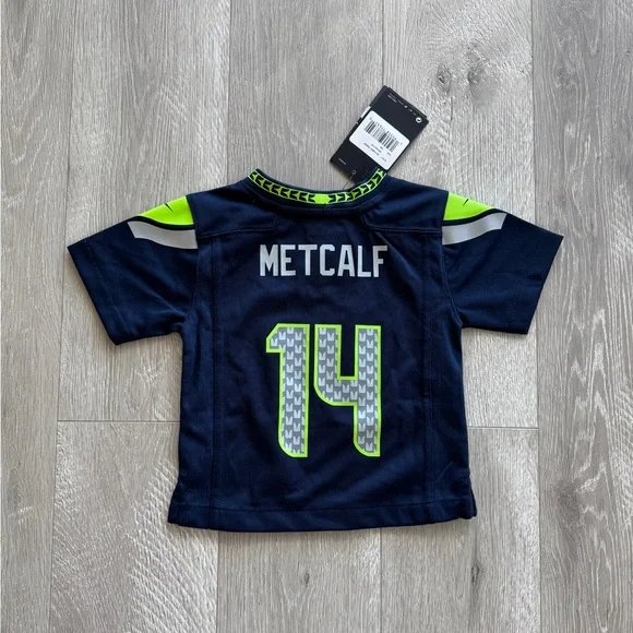 Nike NFL Seattle Seahawks #14 DK Metcalf Jersey 12 Months - Picture 2 of 4